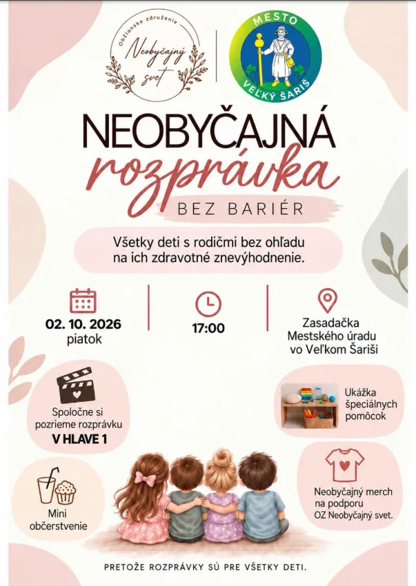 NEOBYČAJNÁ ROZPRÁVKA BEZ BARIÉR