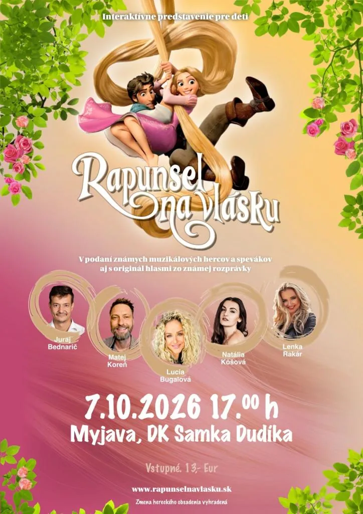 Rapunsel na vlásku