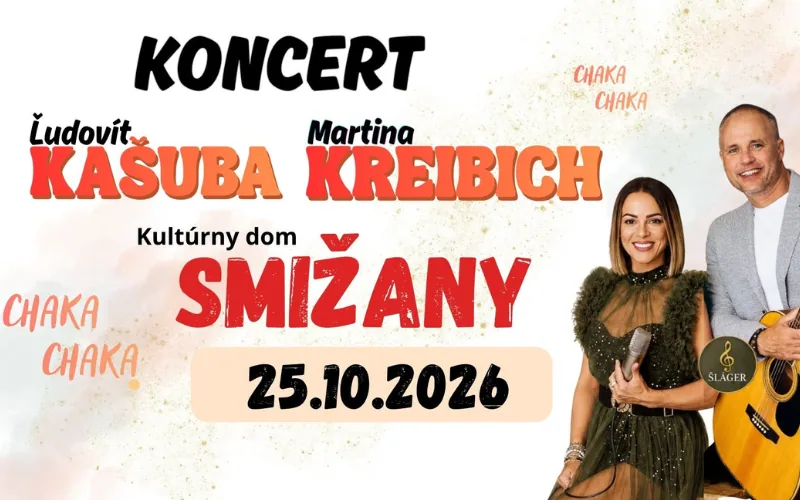 Koncert Ľudovít Kašuba a Martina Kreibich