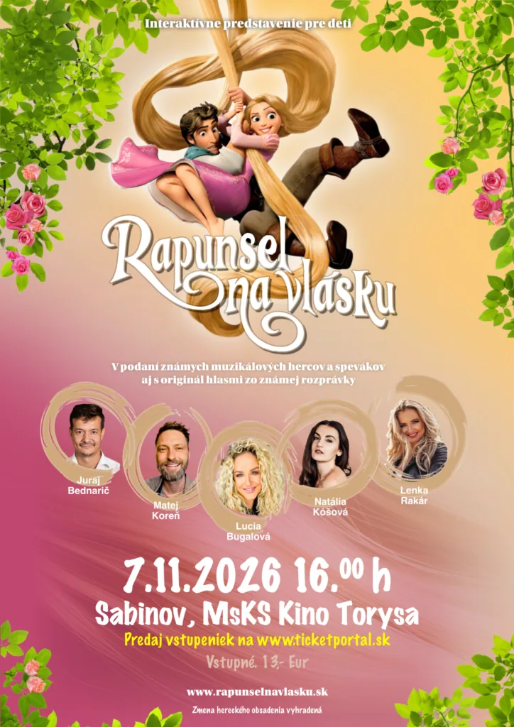 Rapunsel na vlásku
