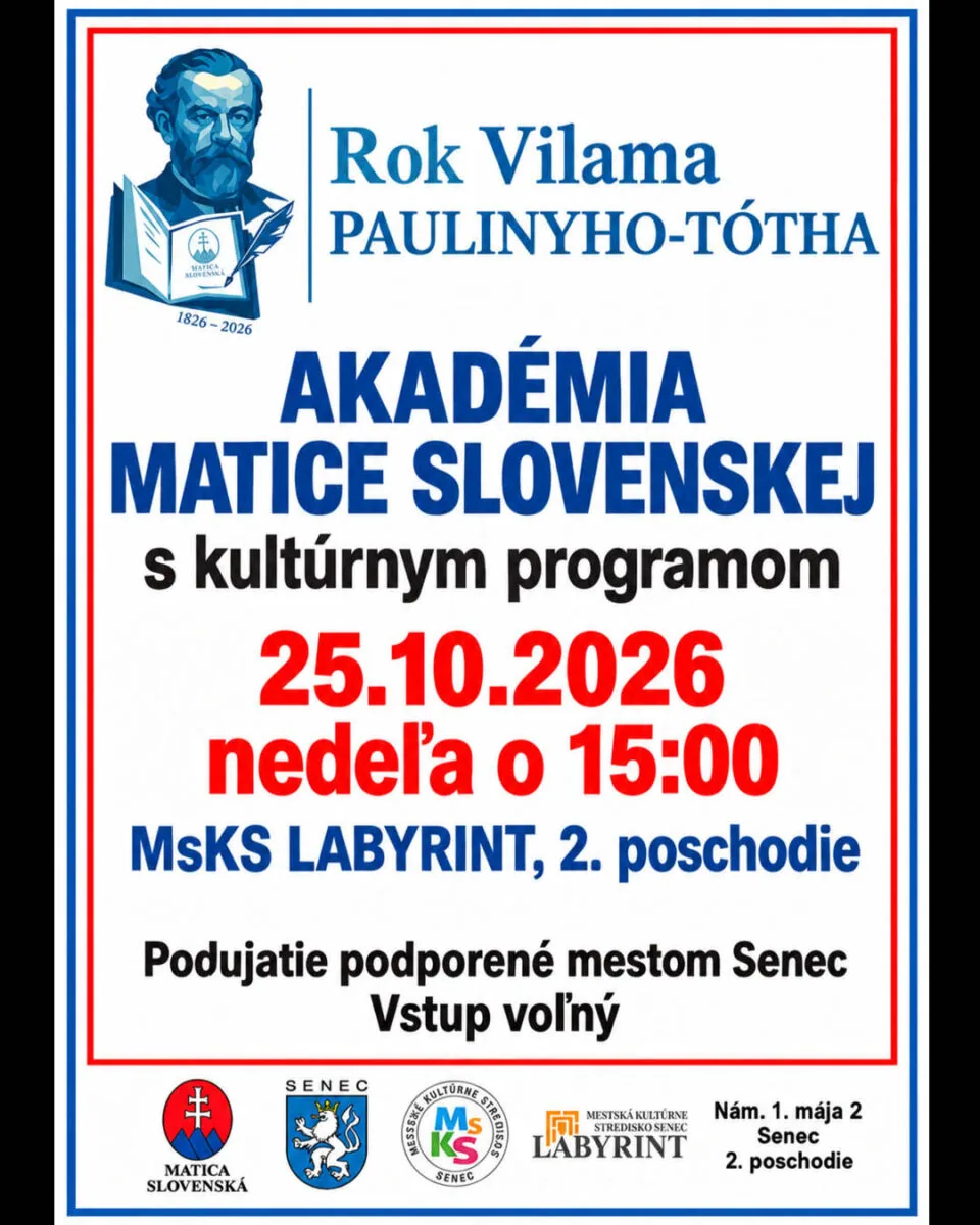 Akadémia Matice slovenskej s kultúrnym programom
