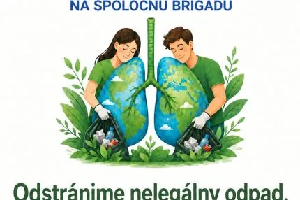 Voda pre klímu - Odstránime nelegálny odpad - spoločná brigáda