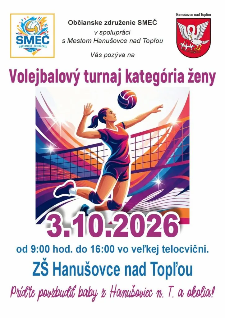 Volejbalový turnaj - kategória ŽENY