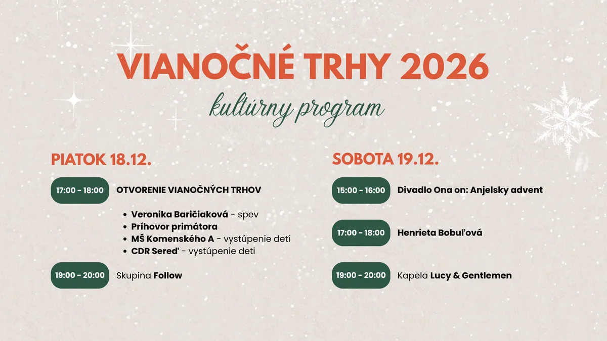 Vianočné trhy 2026
