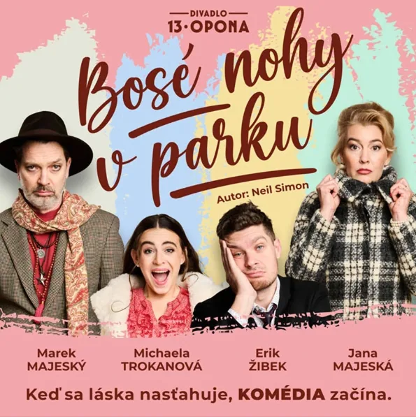 Divadlo: Bosé nohy v parku