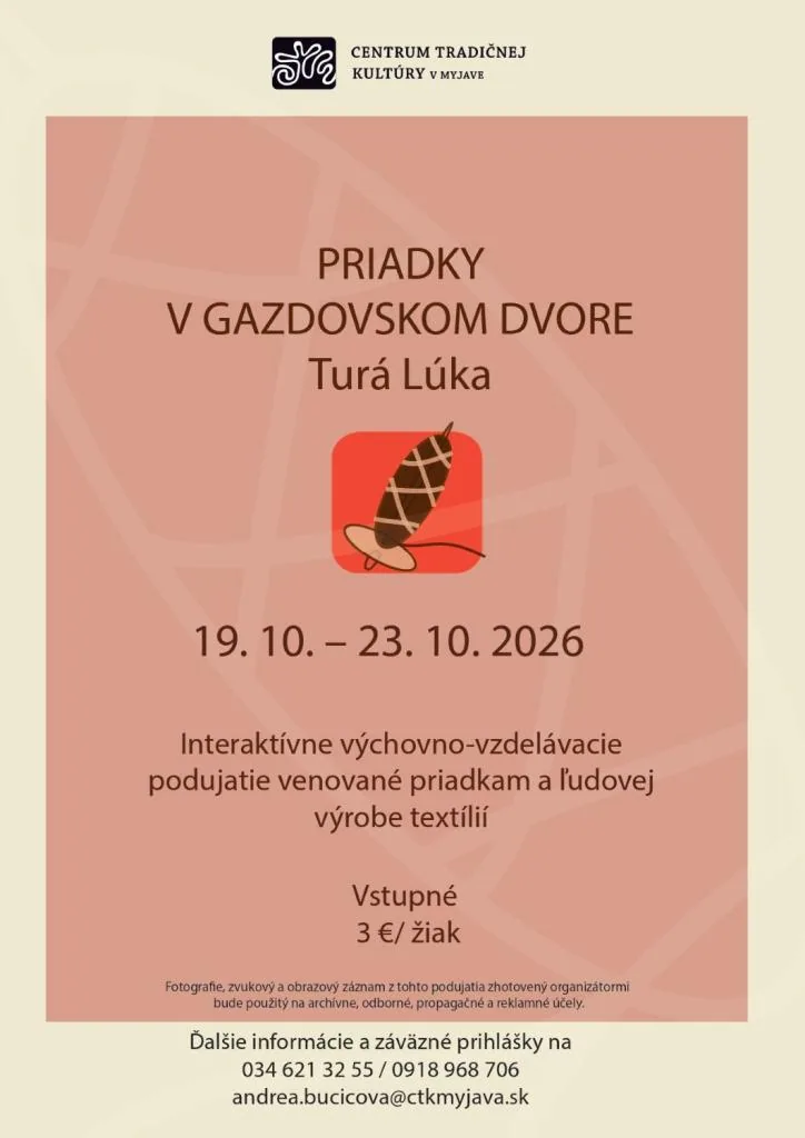 Priadky v Gazdovskom dvore