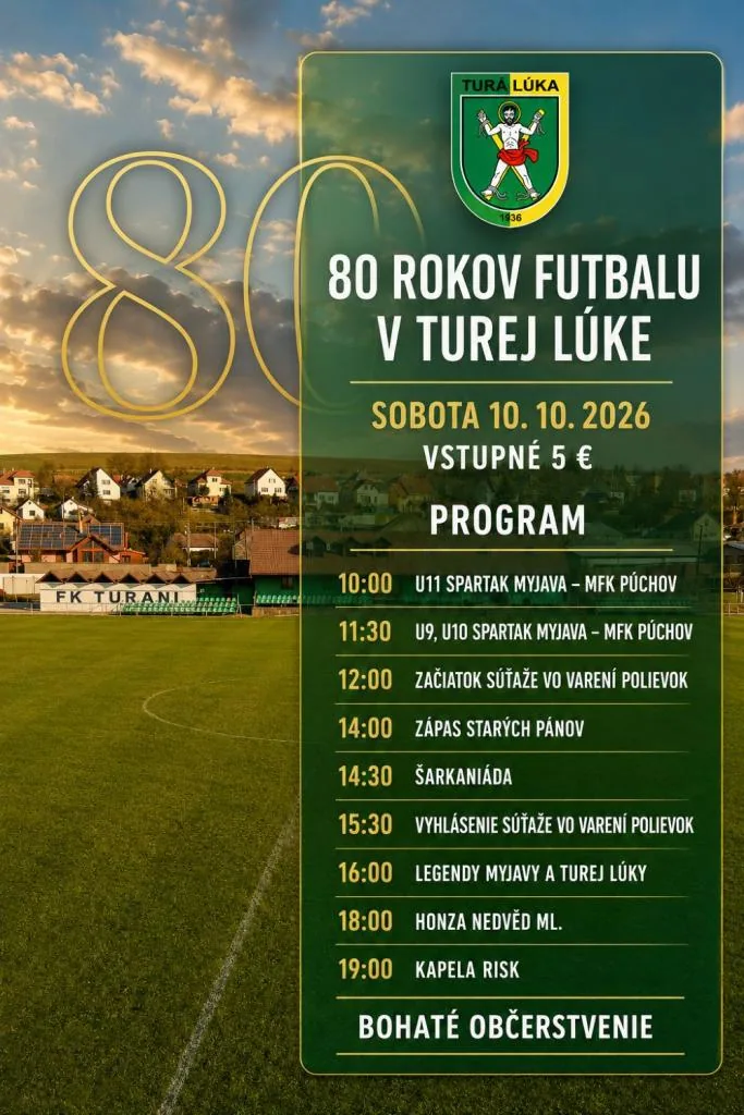 Oslavy 80. výročia športu na Turej Lúke