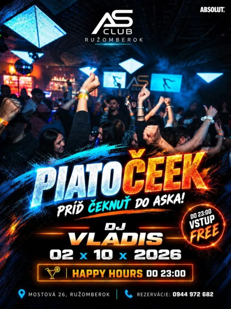 PIATOČEK PARTY (Dance Bar AS Club)