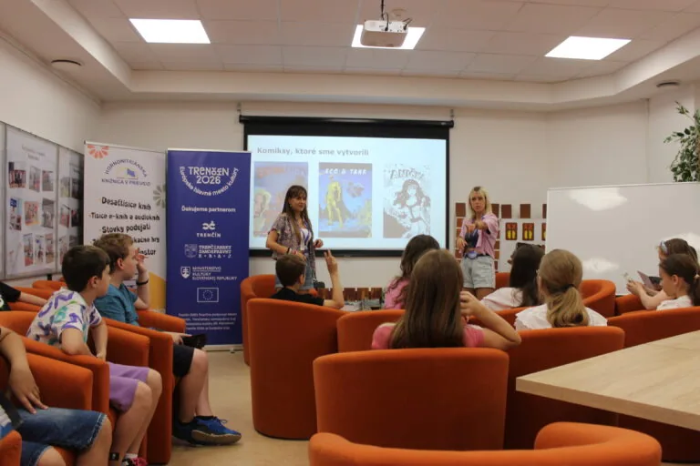 Workshop pre ZŠ: Ako sa tvorí komiks, vzdelávajú sestry Jančové