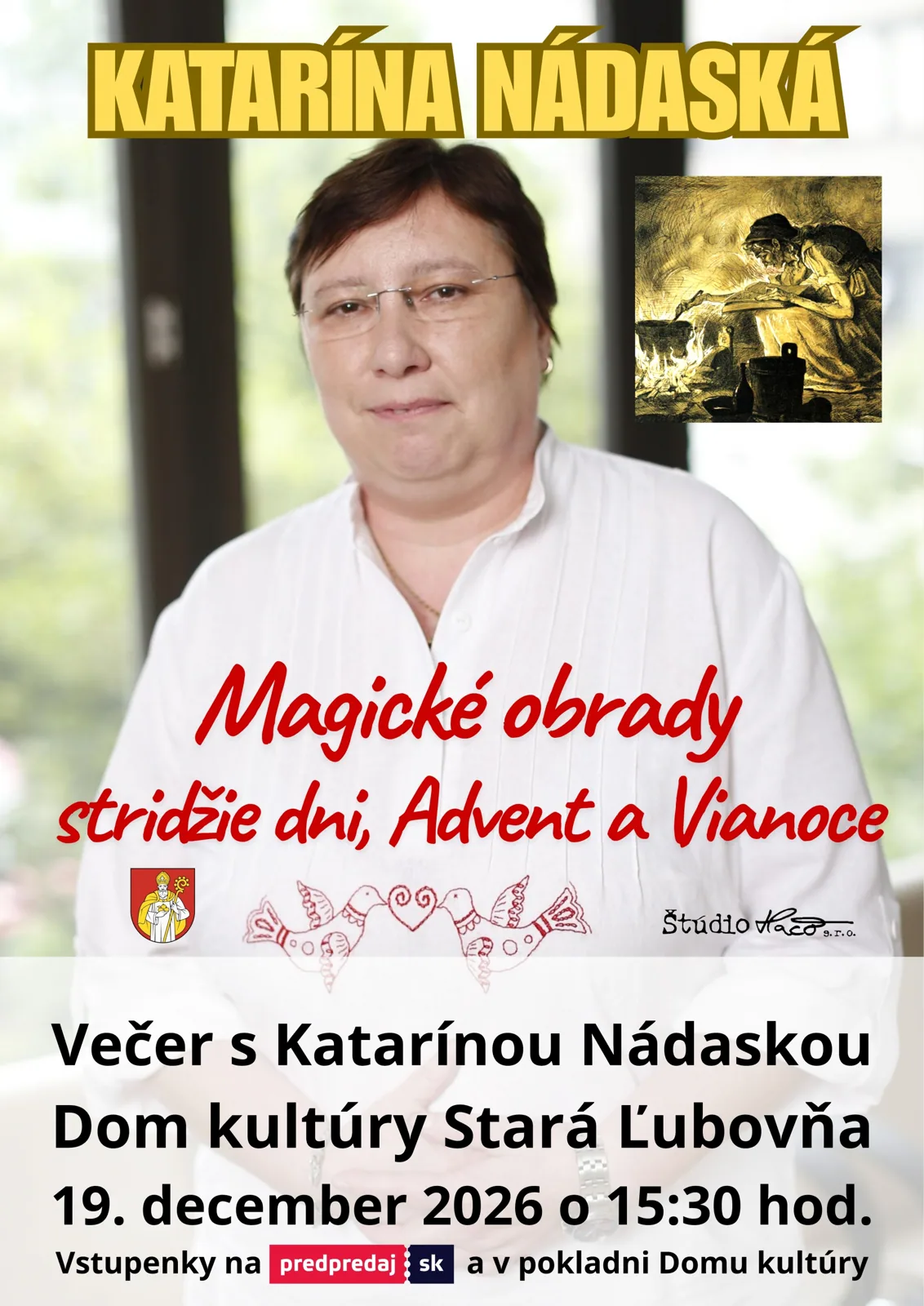 Večer s Katarínou Nádaskou