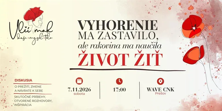 VYHORENIE MA ZASTAVILO, ALE RAKOVINA MA NAUČILA ŽIVOT ŽIŤ