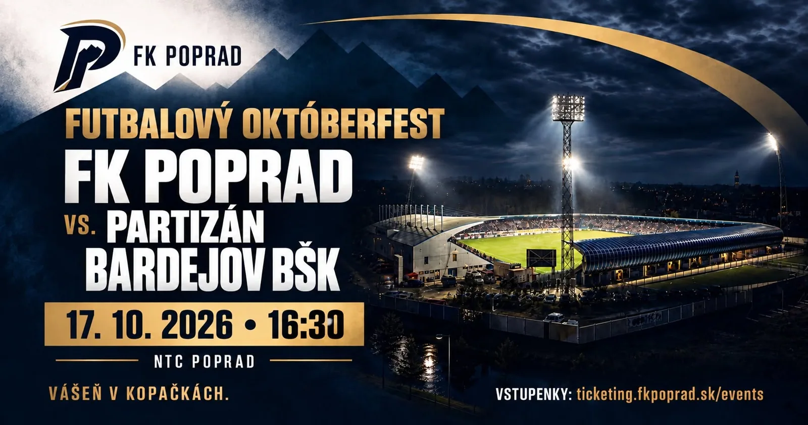 FK Poprad vs. Partizán Bardejov BŠK