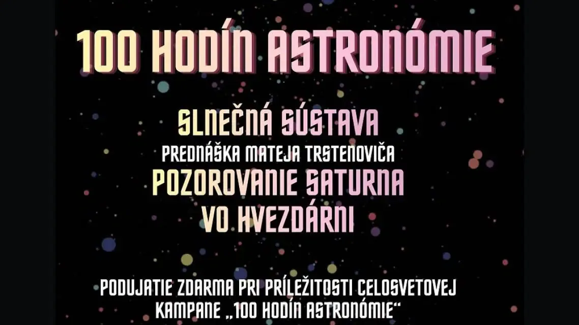 100 hodín astronómie