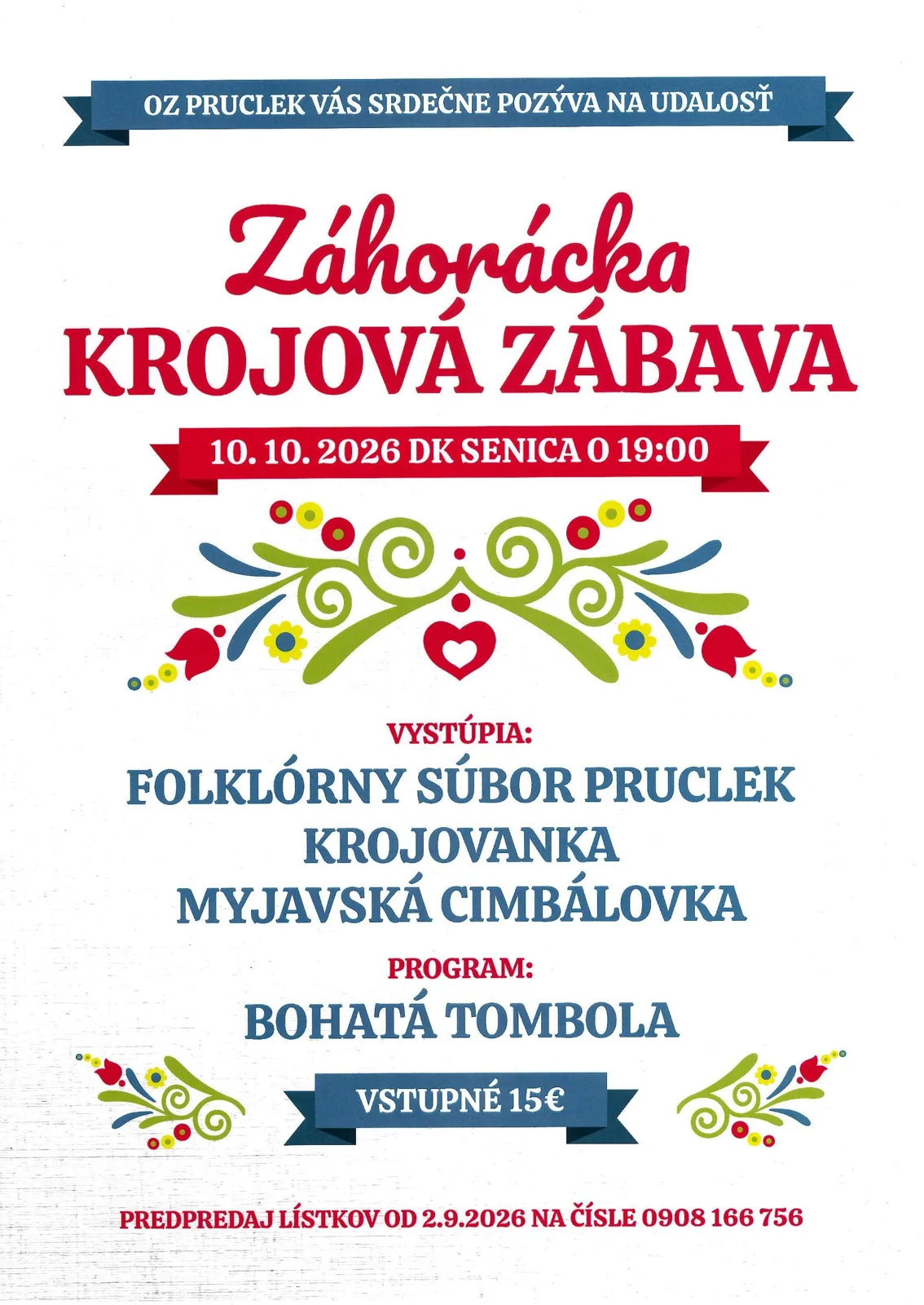 Záhorácka krojová zábava