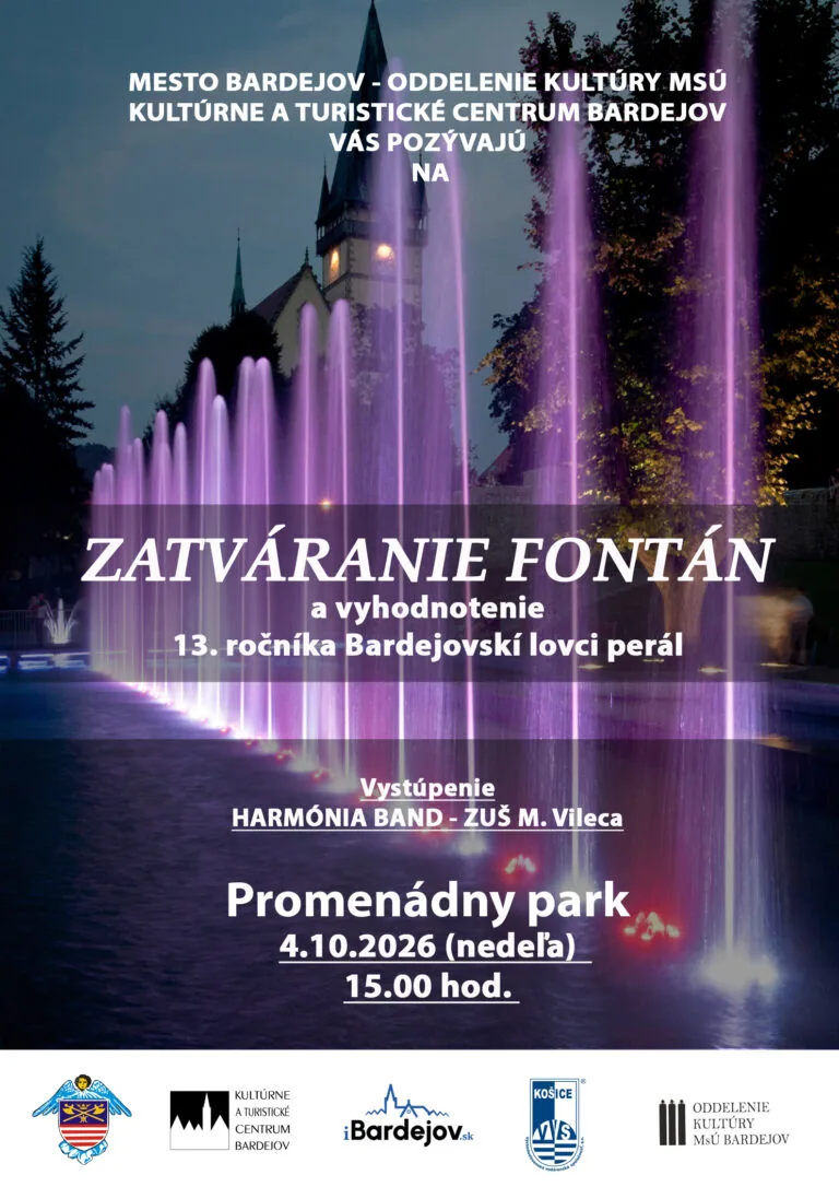 Zatváranie fontán