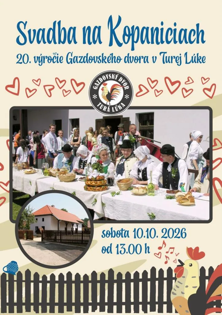 Gazdovský dvor v Turej Lúke - 20. výročie