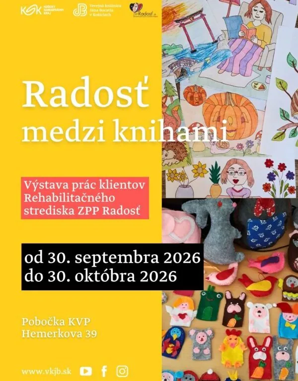 Radosť medzi knihami – výstava