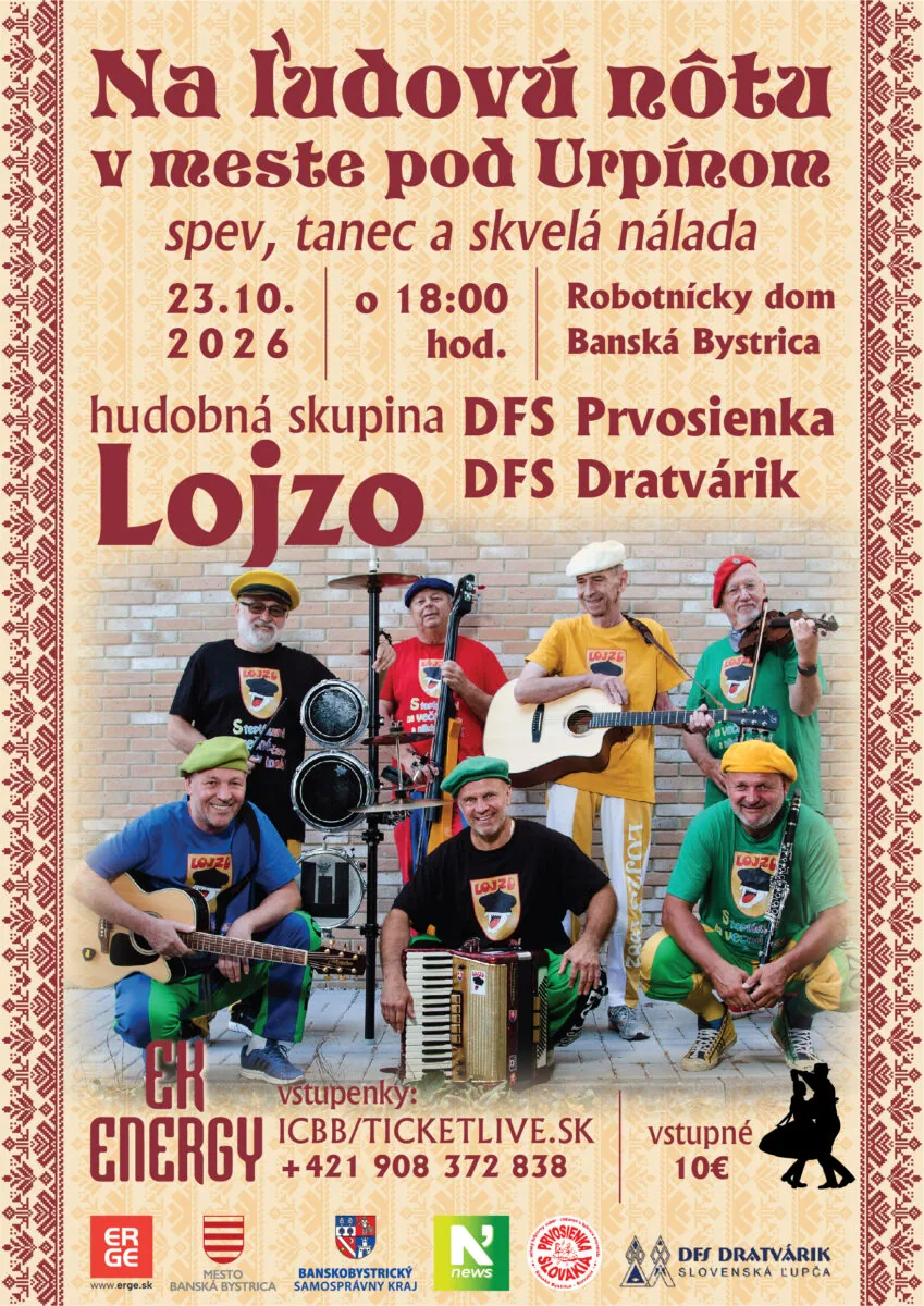 Na ľudovú nôtu v meste pod Urpínom