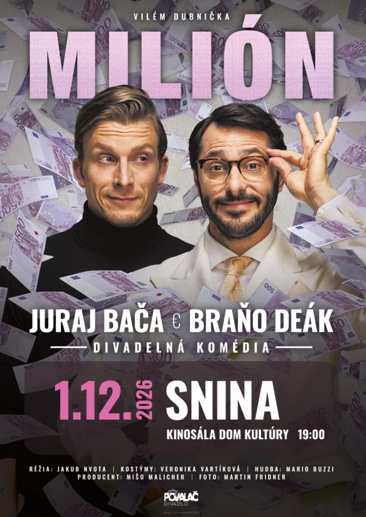 MILIÓN – divadelná komédia