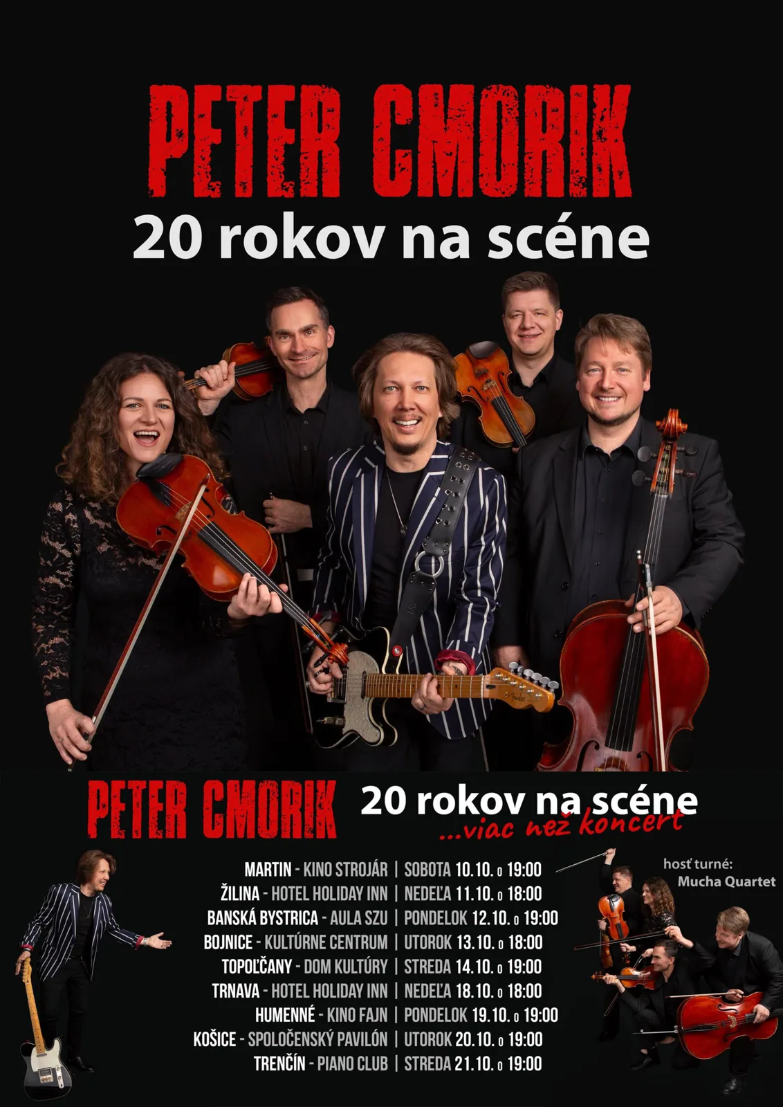Peter Cmorík 20 rokov na scéne