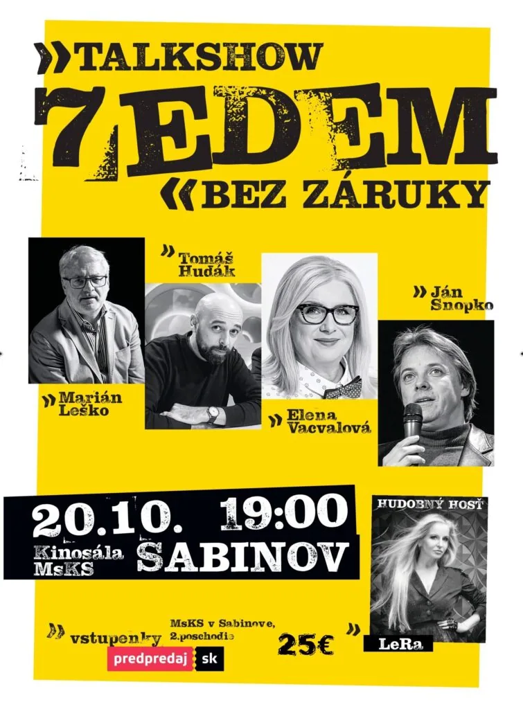 Talkshow 7edem bez záruky