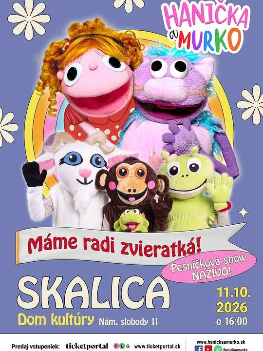 Hanička a Murko - Jesenné turné 2026