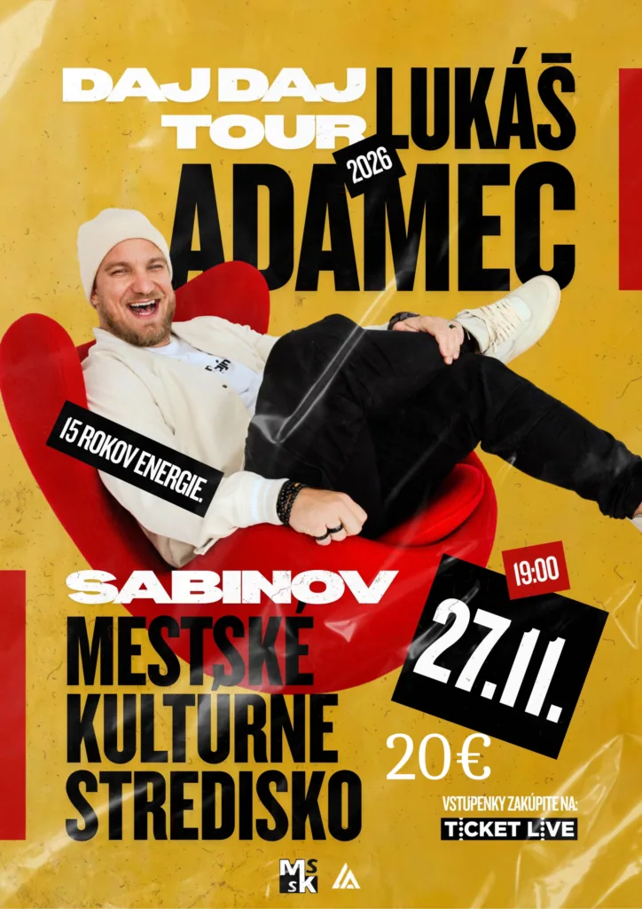 LUKÁŠ ADAMEC DAJ DAJ TOUR