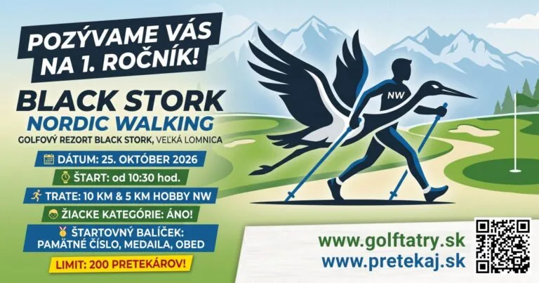 1. ročník Black Stork Nordic Walking