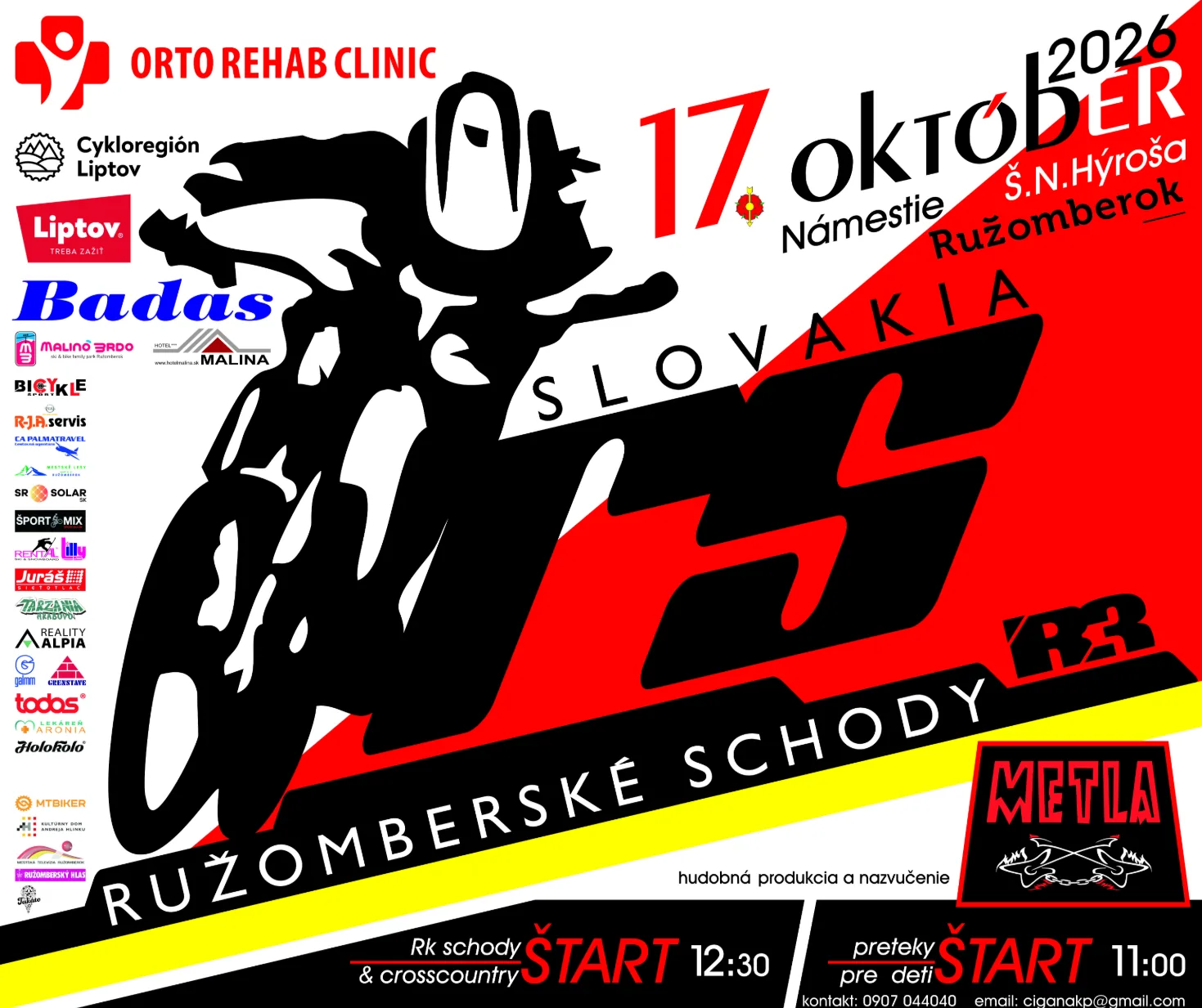 Ružomberské schody 2026
