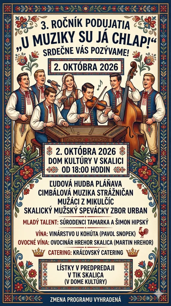 "U muziky su já chlap"
