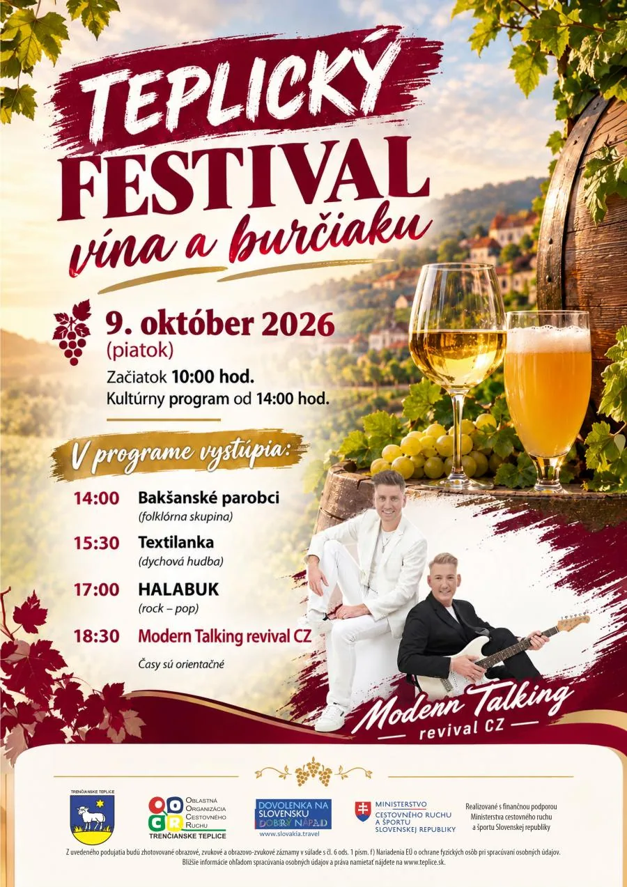 Teplický festival vína a burčiaku