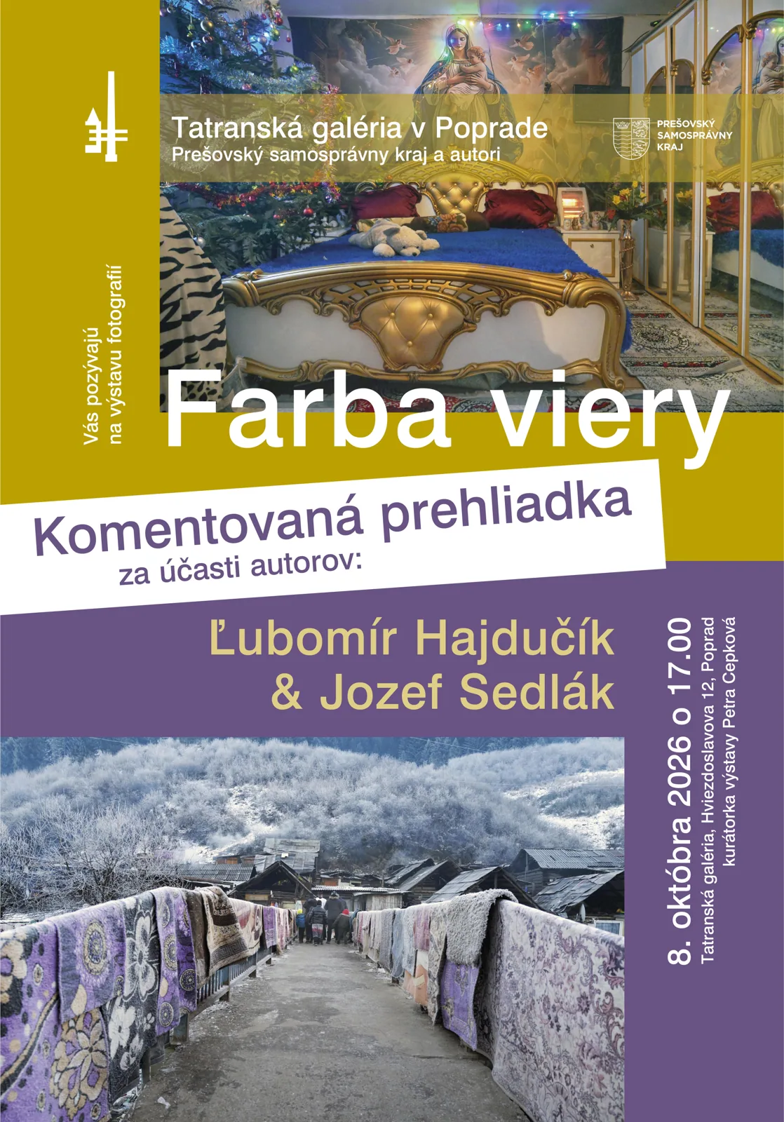 Komentovaná prehliadka výstavy – Farba viery