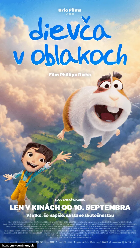 Dievča v oblakoch