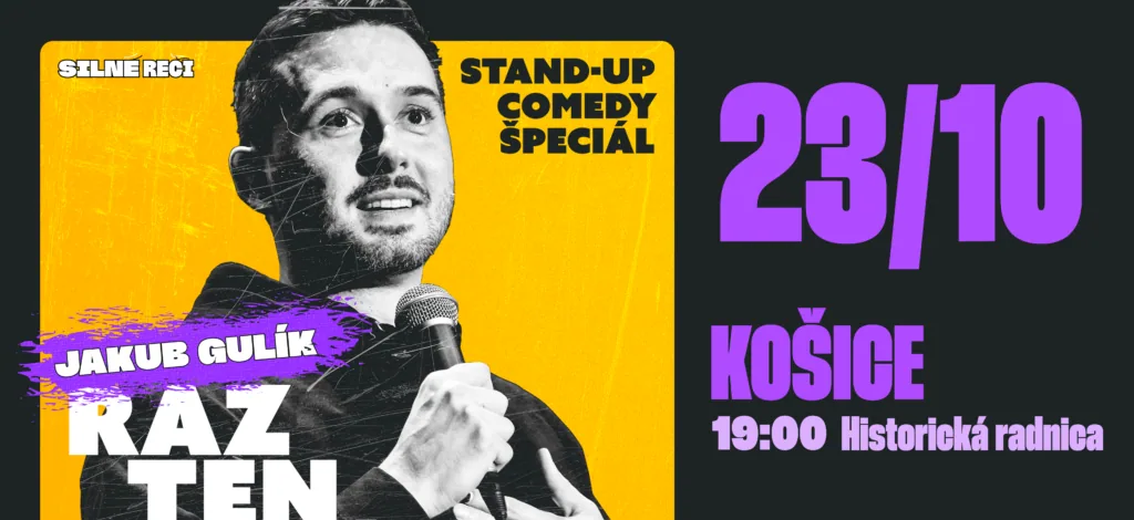 Jakub Gulík: Raz ten Slovák odíde! | stand-up comedy špeciál