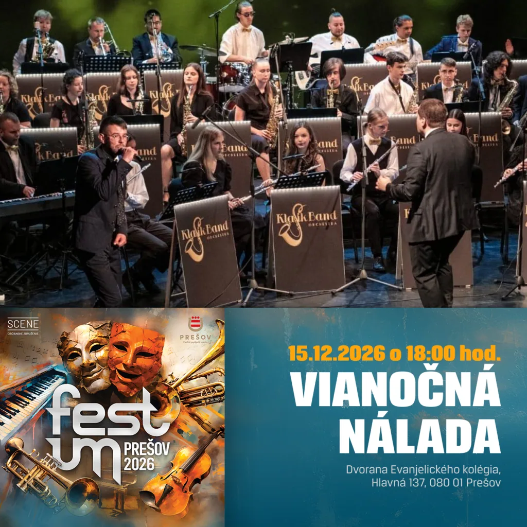 FESTUM PREŠOV 2026: Vianočná nálada