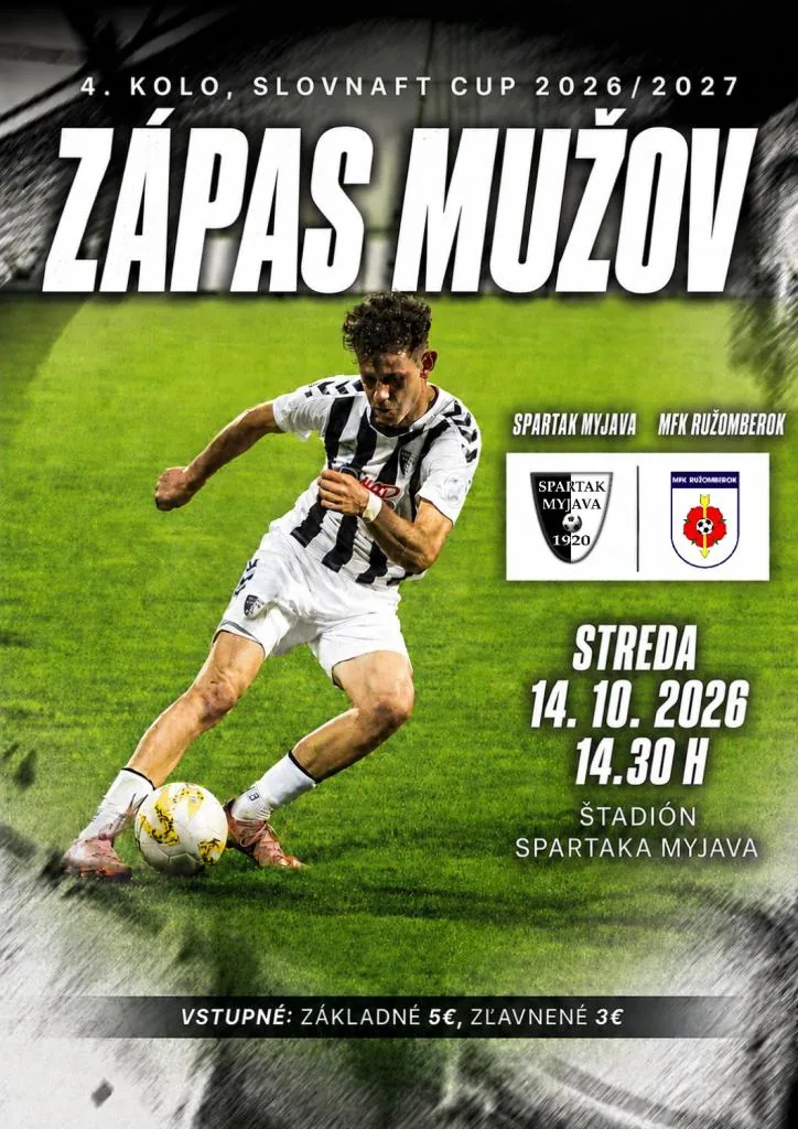 Spartak Myjava - MFK Ružomberok