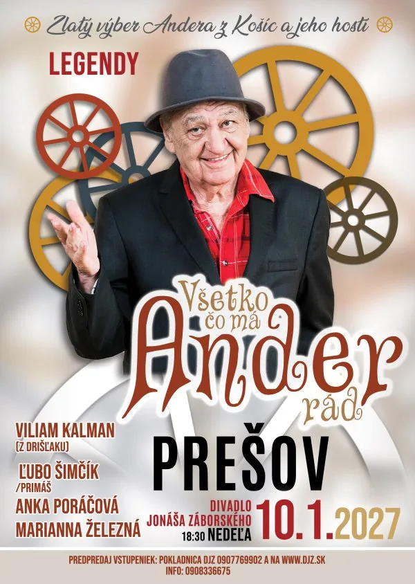 Všetko, čo má Ander rád!