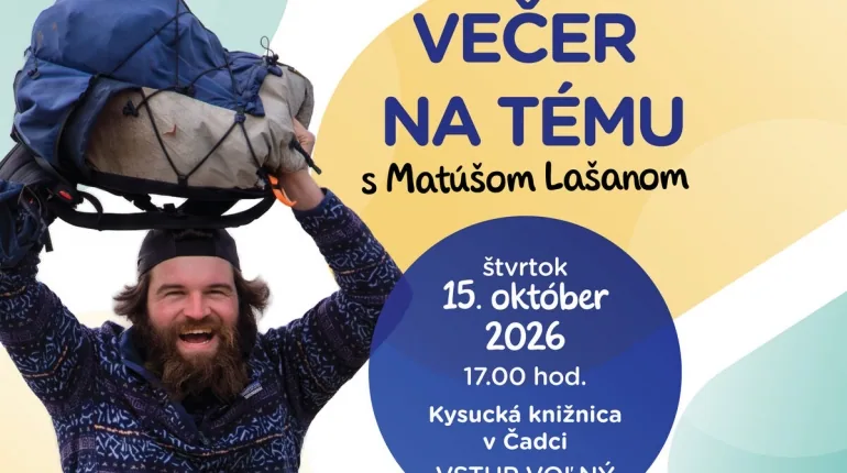 Večer na tému s Matúšom Lašanom
