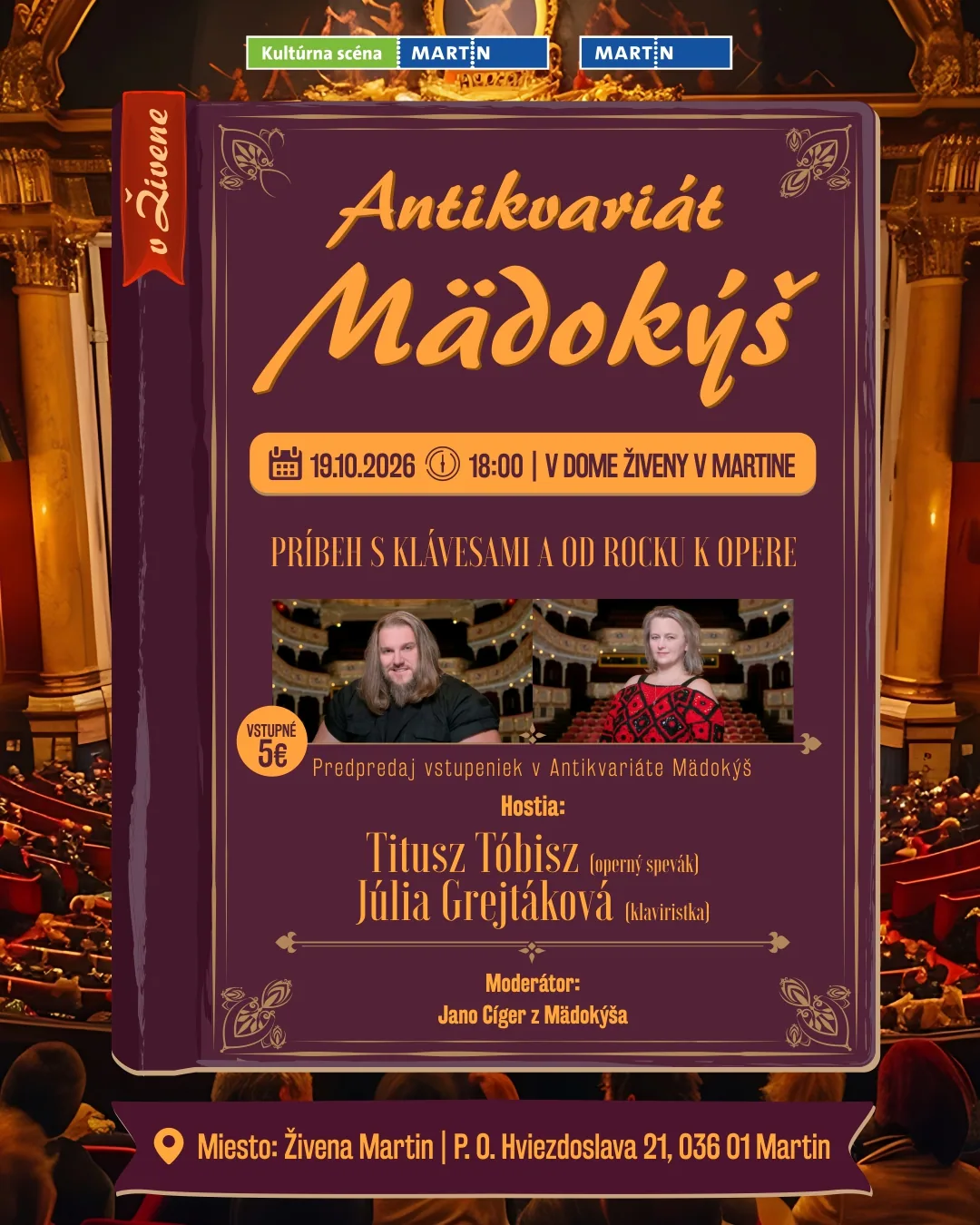 Príbeh s klávesami a od rocku k opere