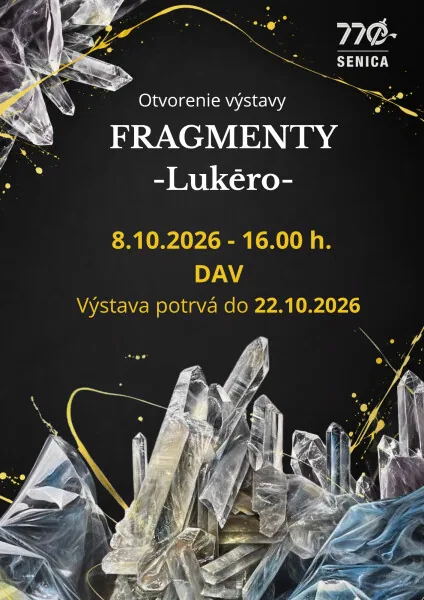 Výstava FRAGMENTY – Lukēro v DAV-e