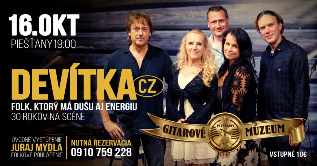 DEVÍTKA (CZ) – folk, ktorý má dušu aj energiu!