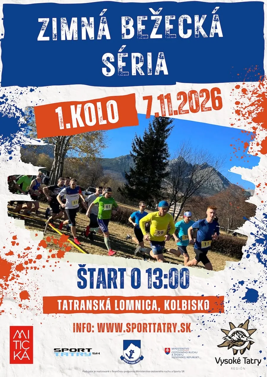 1. kolo Zimnej bežeckej série – STEEPLECHASE Tatranská Lomnica