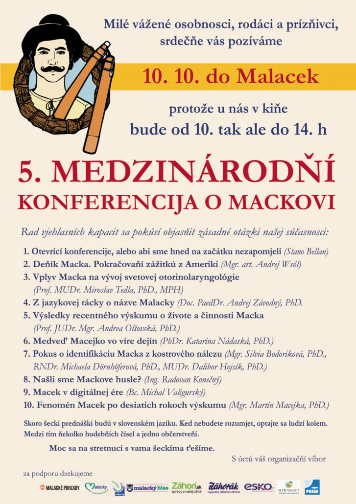 5. medzinárodňí konferencia o Mackovi
