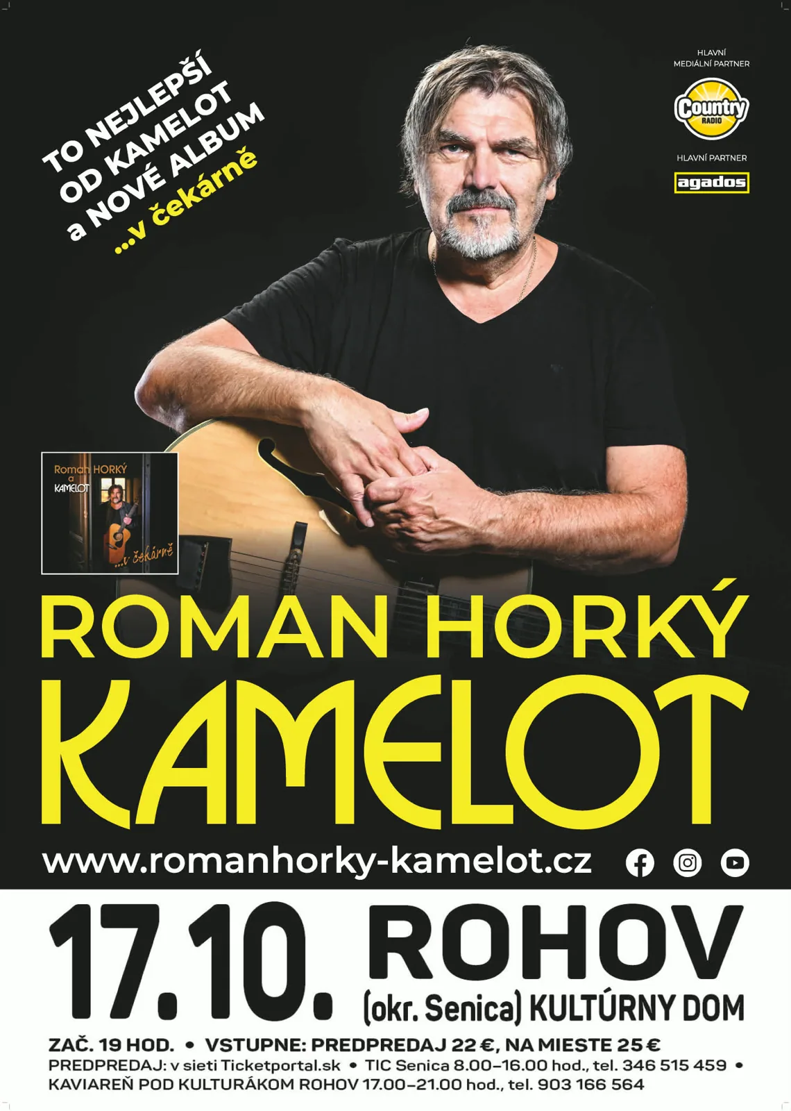 KAMELOT – koncert v Rohove