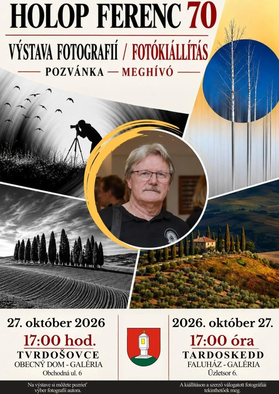 Holop Ferenc 70 - otvorenie výstavy