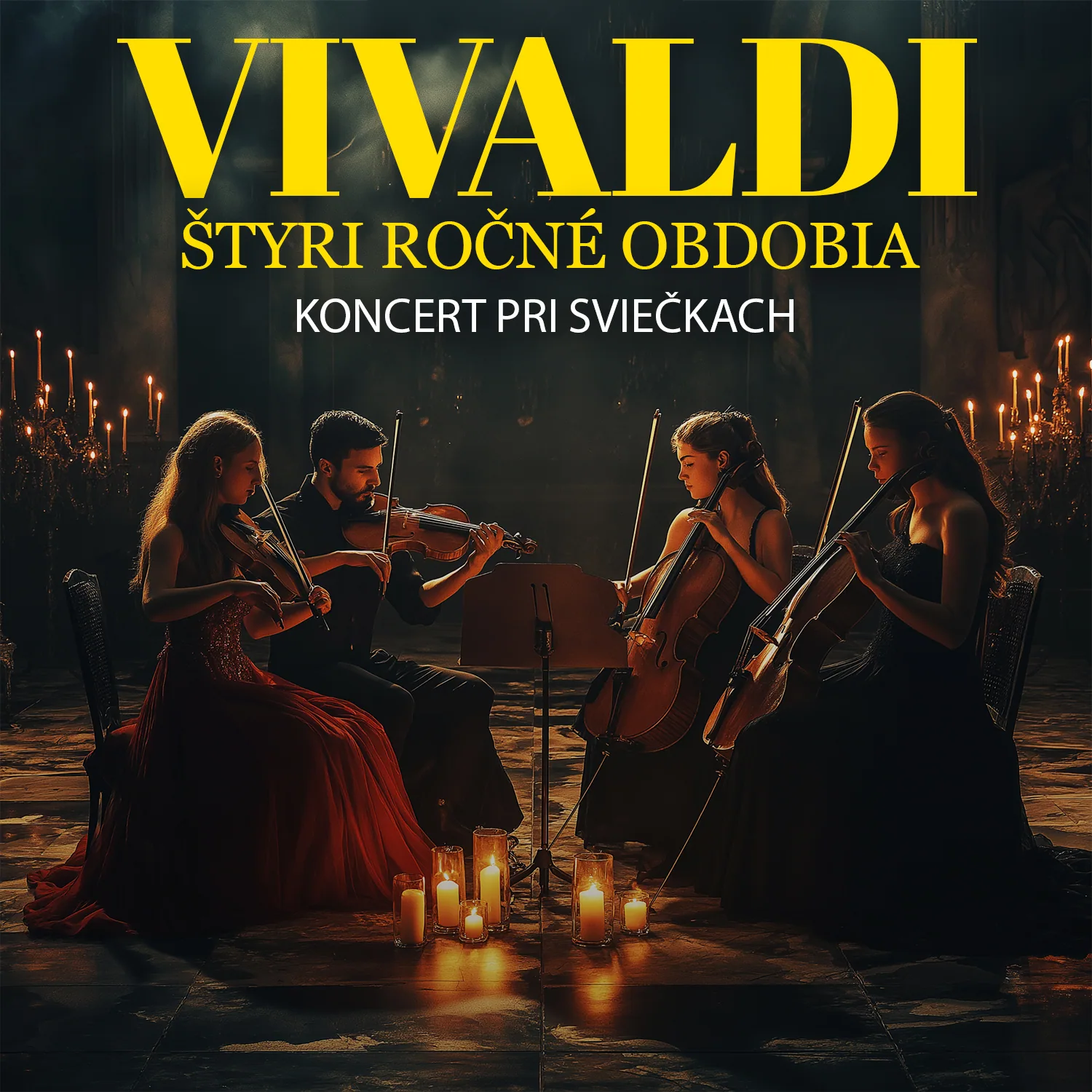 Koncert: VIVALDI HUDBA PRI SVIEČKACH