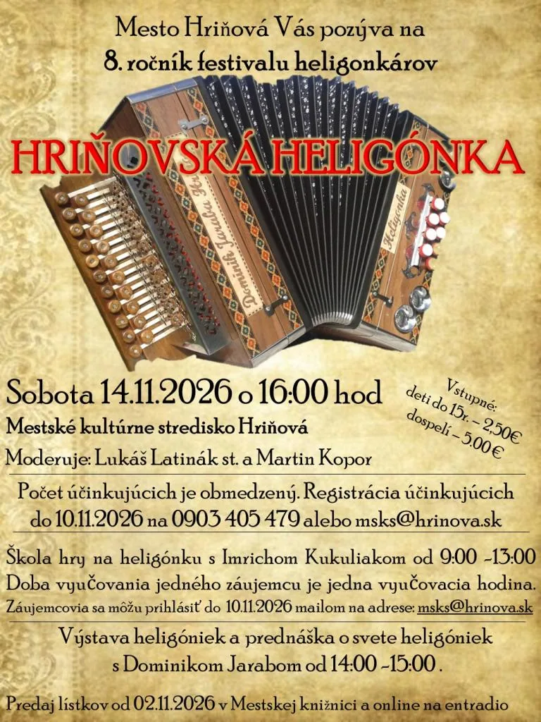 HRIŇOVSKÁ HELIGÓNKA