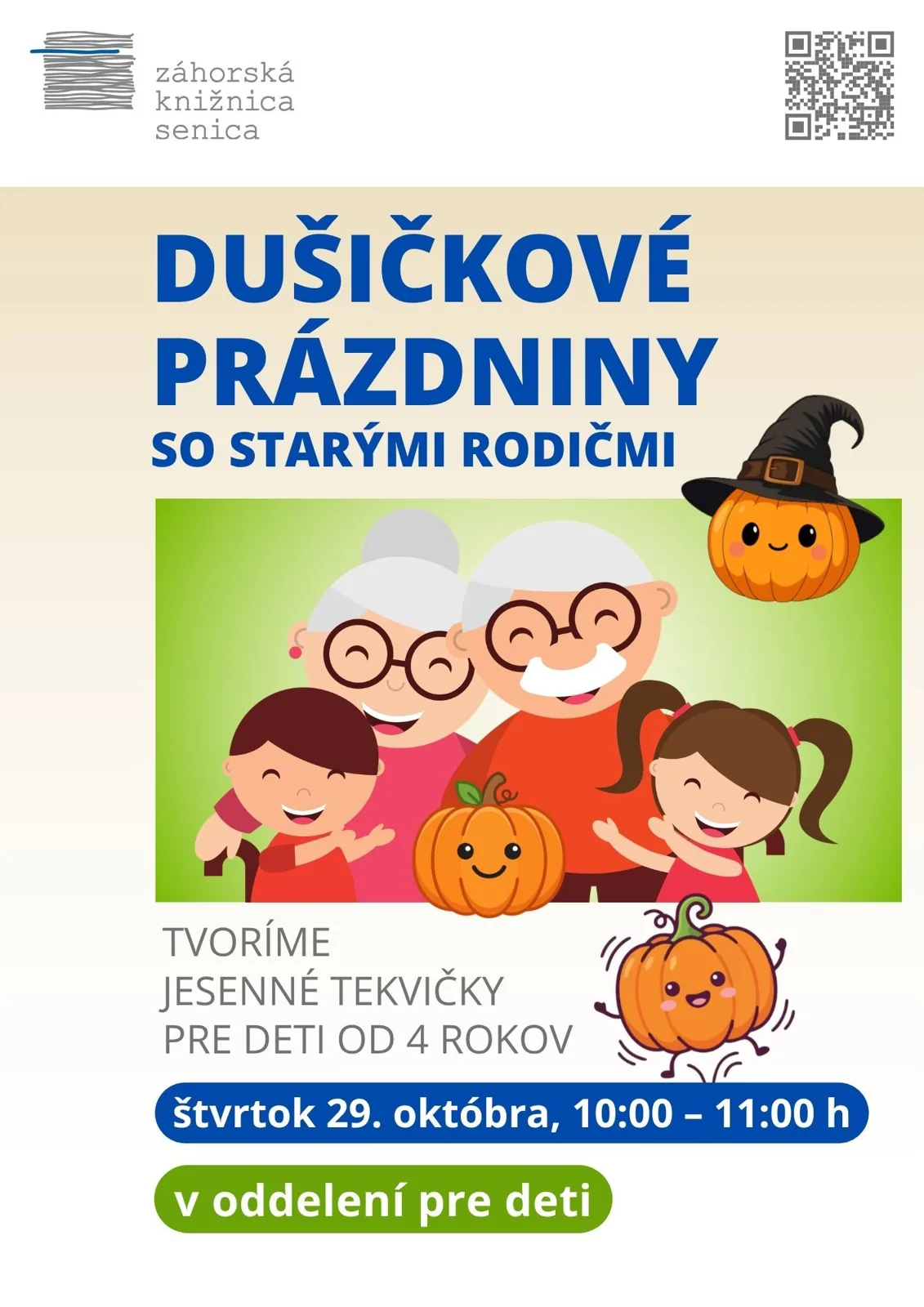 Dušičkové prázdniny so starými rodičmi