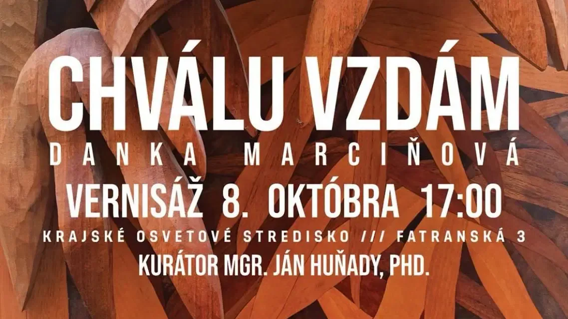 vernisáž výstavy Chválu vzdám