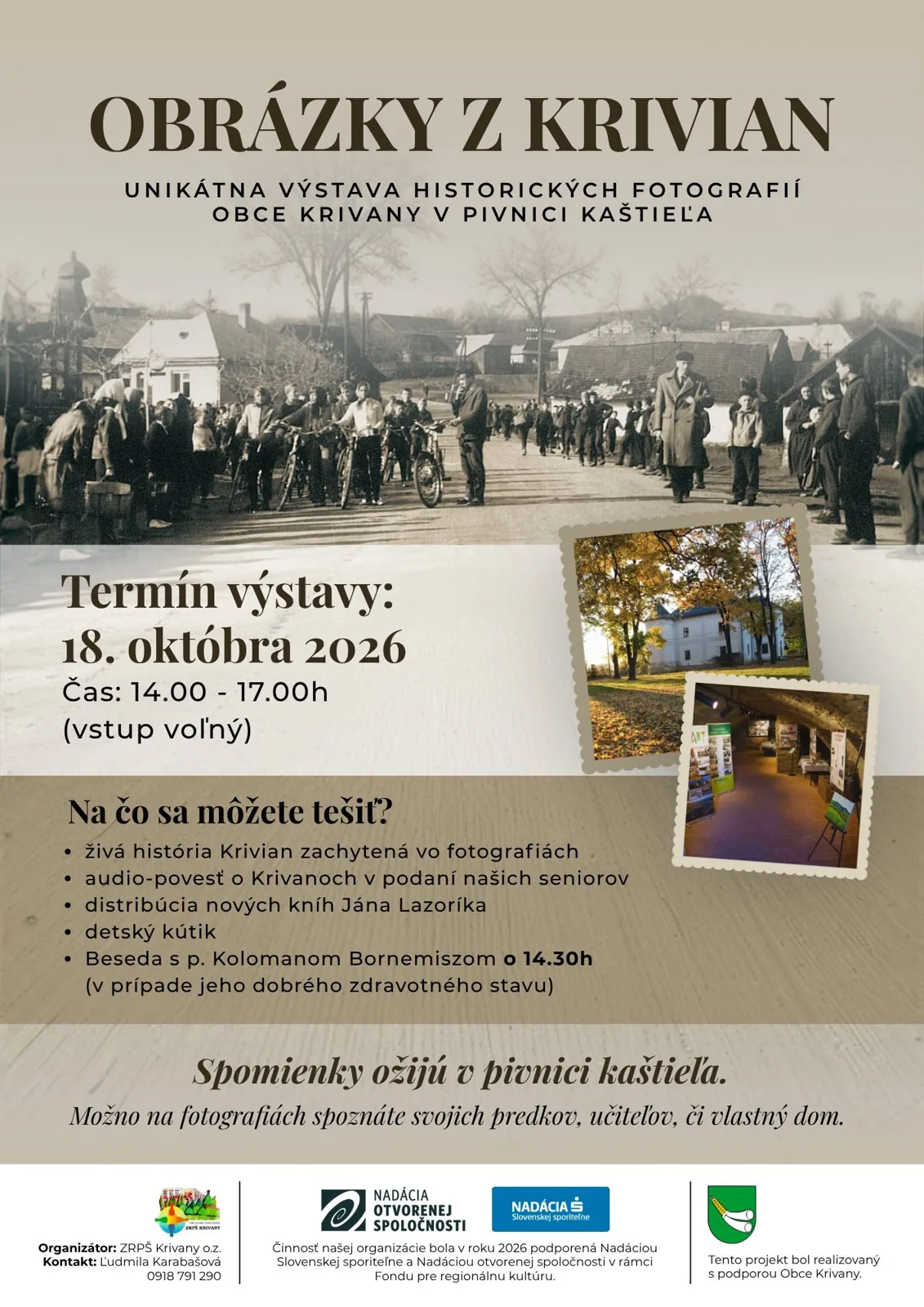 Výstava Obrázky z Krivian